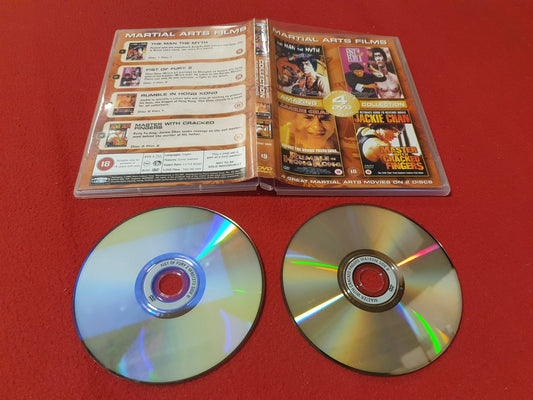 THE MAN THE MYTH / FIST OF FURY 2 / RUMBLE IN HONGKONG / MASTER W CRACKED F. DVD