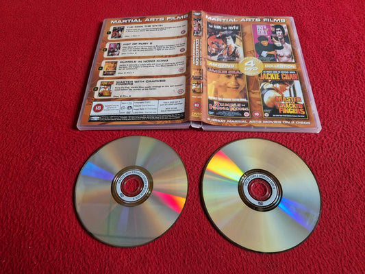 THE MAN THE MYTH / FIST OF FURY II / RUMBLE IN HK / MASTER W CRACKED FINGERS DVD