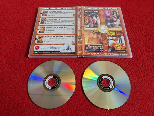 THE MAN THE MYTH/FIST OF FURY II/RUMBLE IN HONGKONG/MASTER W CRACKED FINGERS DVD