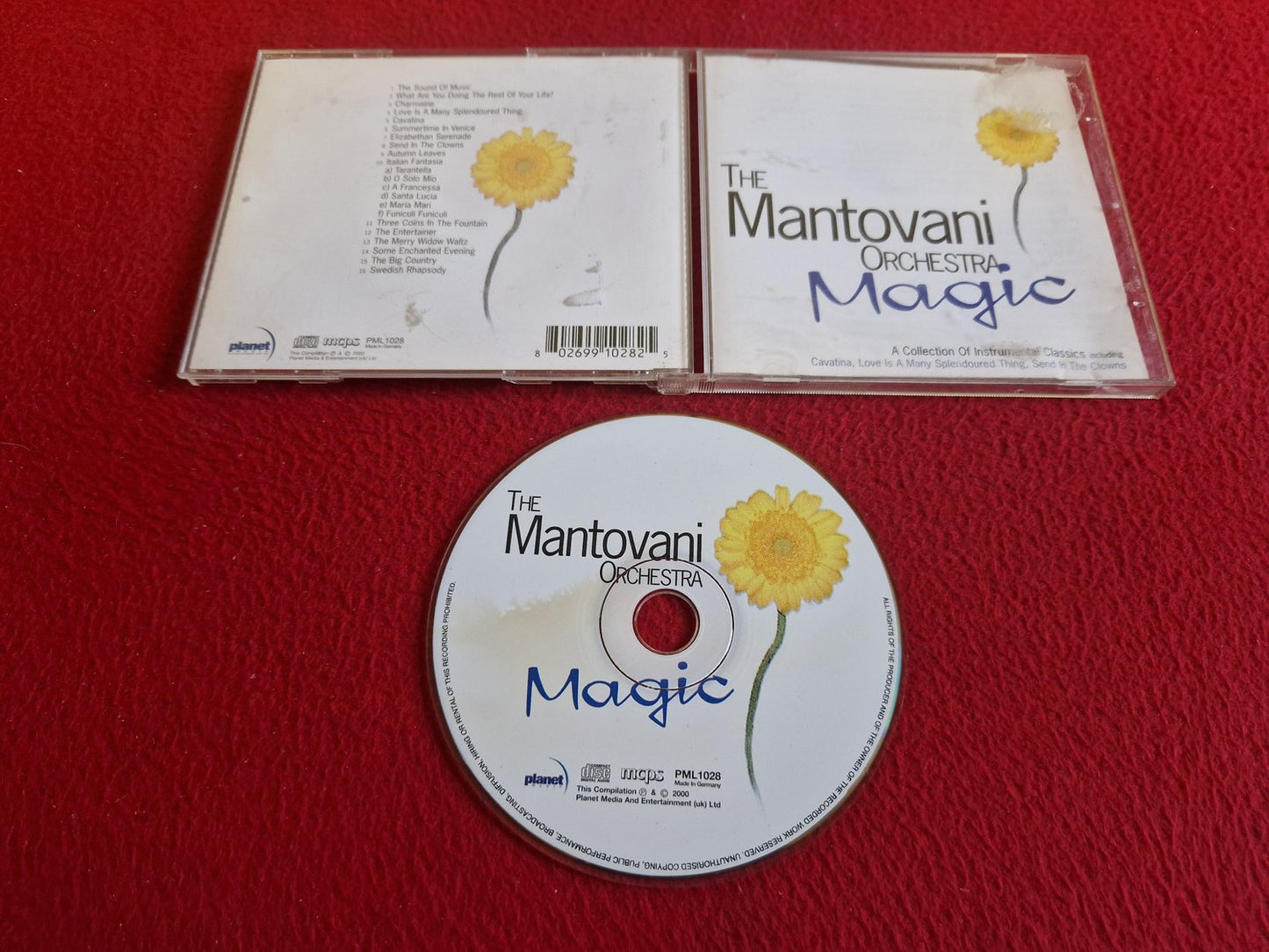 THE MANTOVANI ORCHESTRA MAGIC CD