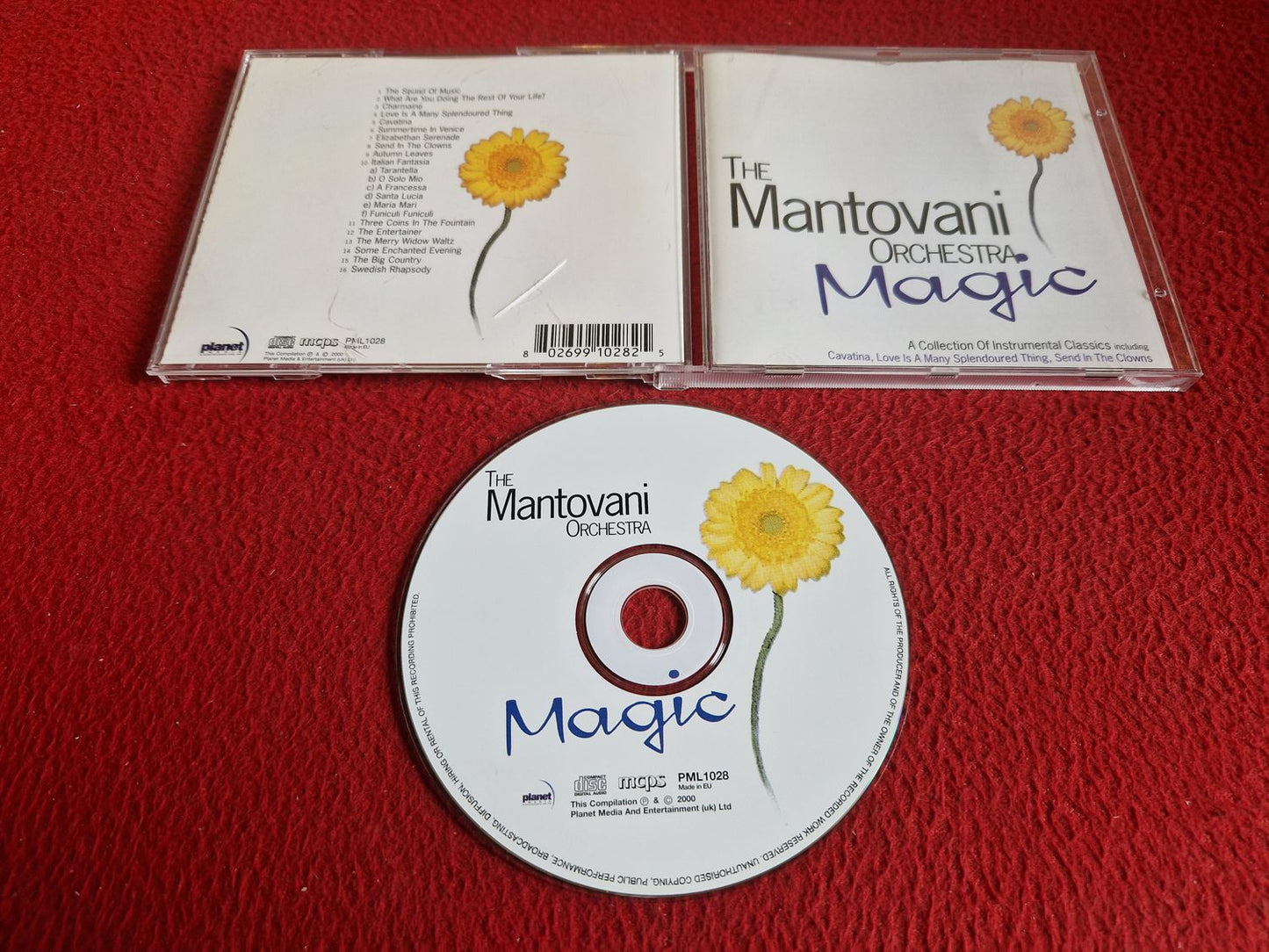 THE MANTOVANI ORCHESTRA MAGIC CD