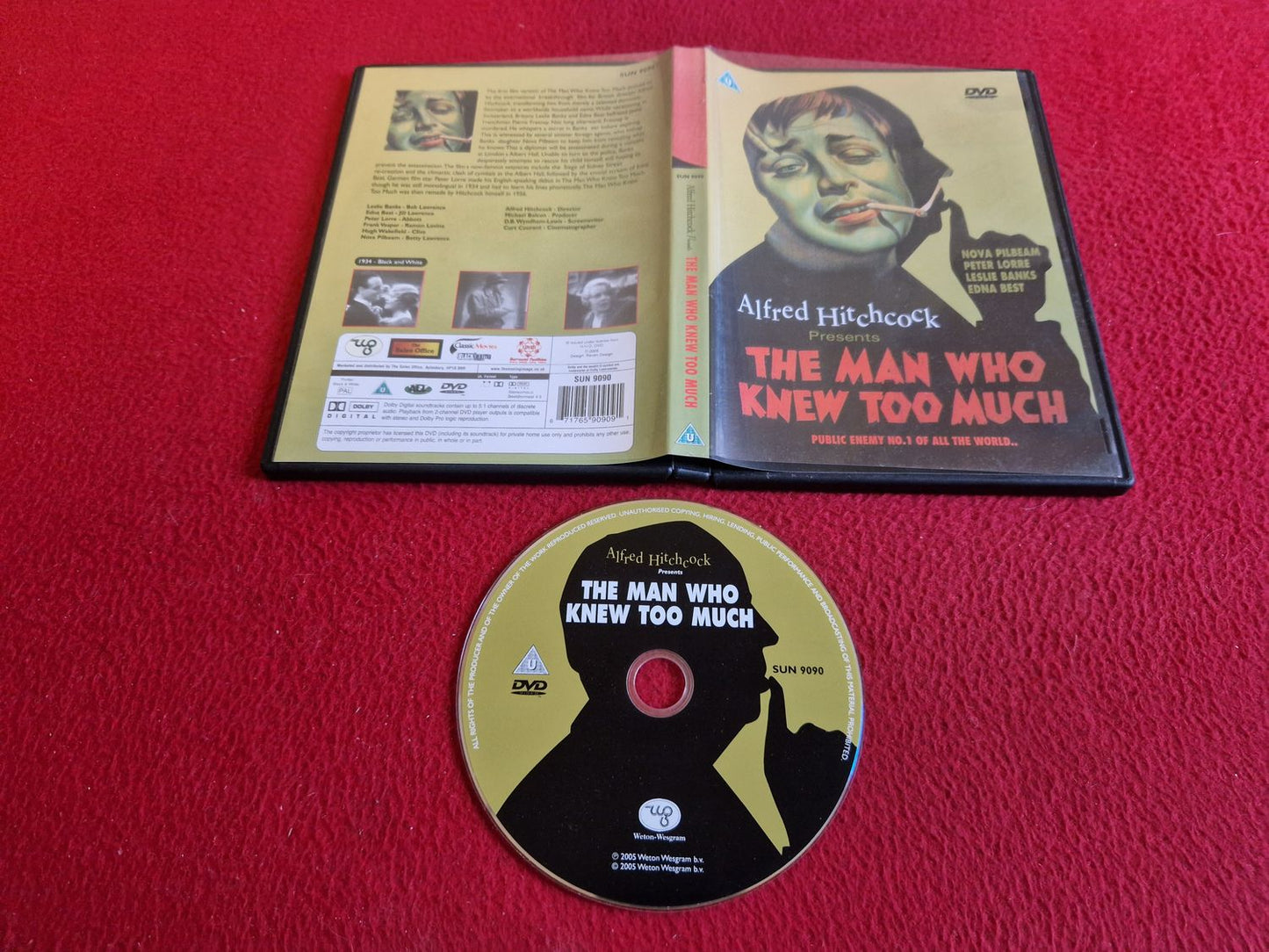 THE MAN WHO KNEW TOO MUCH [ ALFRED HITCHCOCK ] DVD