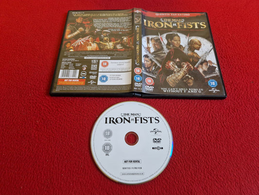 THE MAN WITH THE IRON FISTS DVD