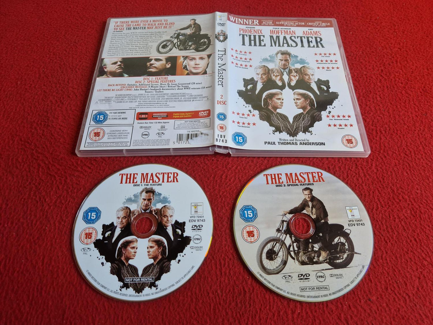THE MASTER DVD