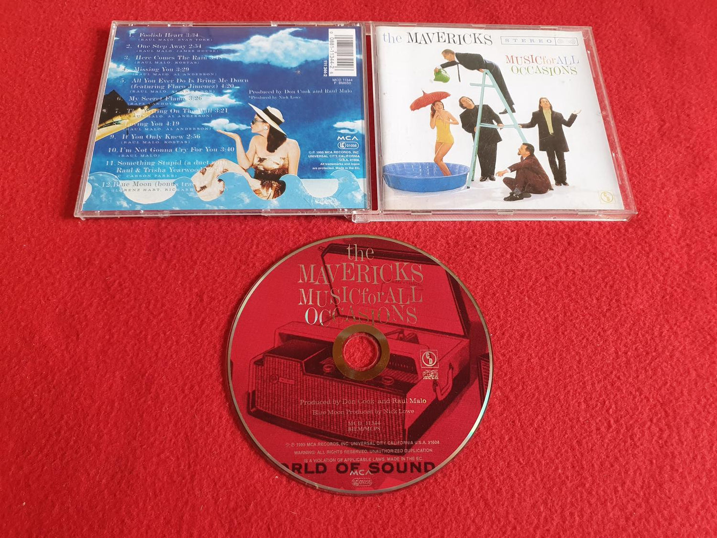 THE MAVERICKS MUSIC FOR ALL OCCASIONS till CD