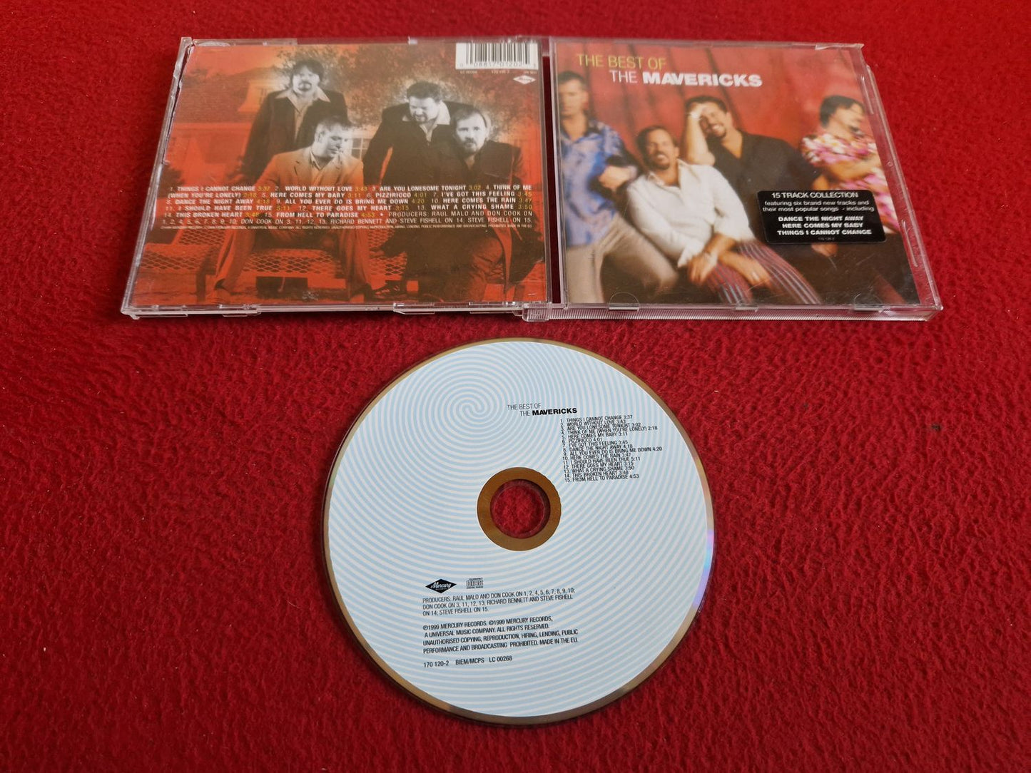 THE MAVERICKS THE BEST OF THE MAVERICKS CD
