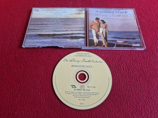 THEME FROM A SUMMER PLACE THE PERCY FAITH ORCHESTRA ROMANTICALLY CD