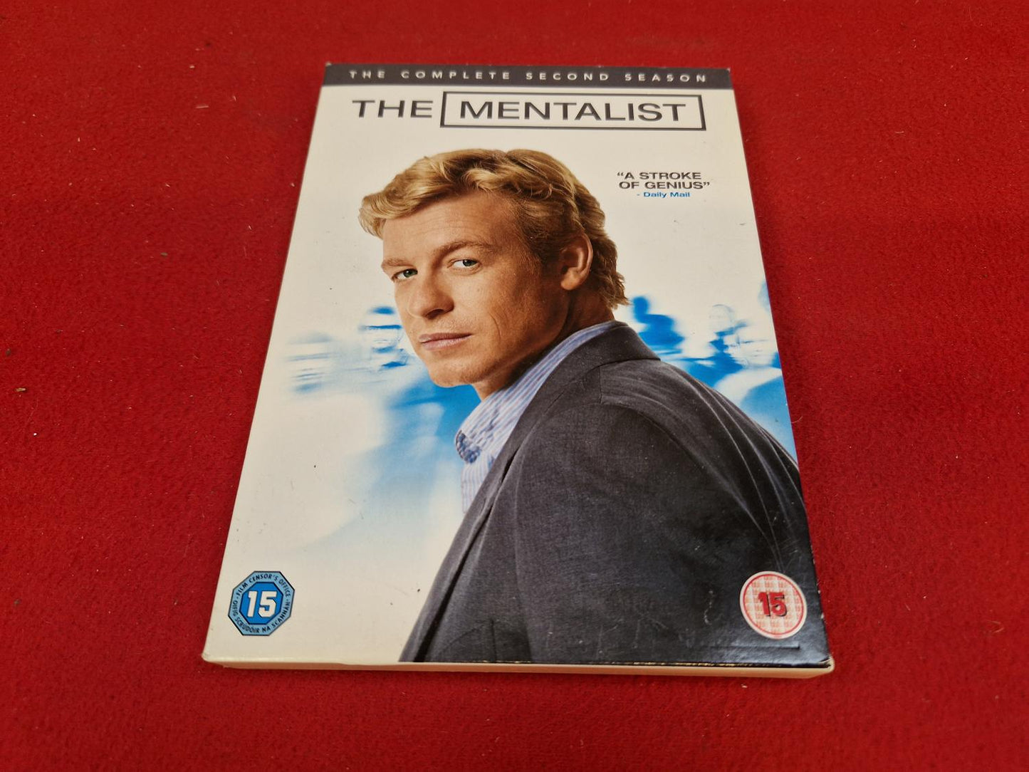 THE MENTALIST THE COMPLETE SEASON 2 BOX till DVD