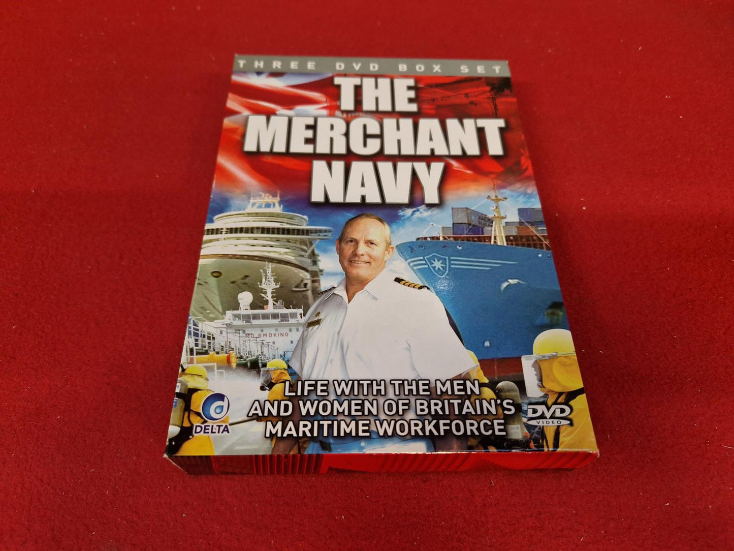 THE MERCHANT NAVY LIFE WITH THE MEN AND WOMEN OF MARITIME WORKFORCE BOX till DVD