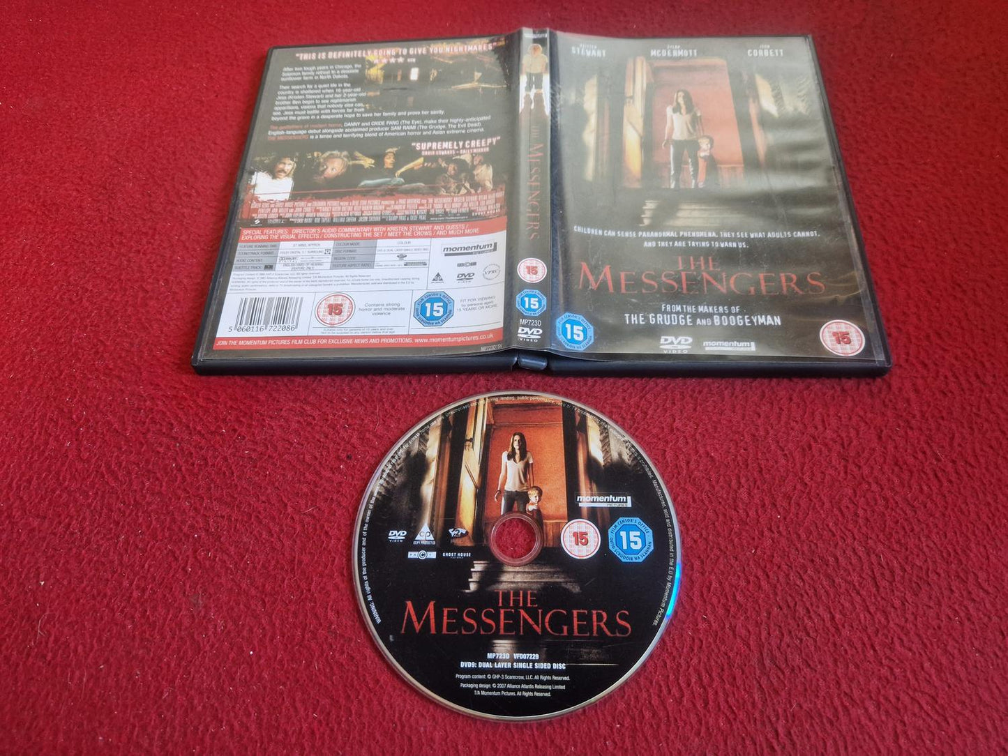 THE MESSENGERS DVD
