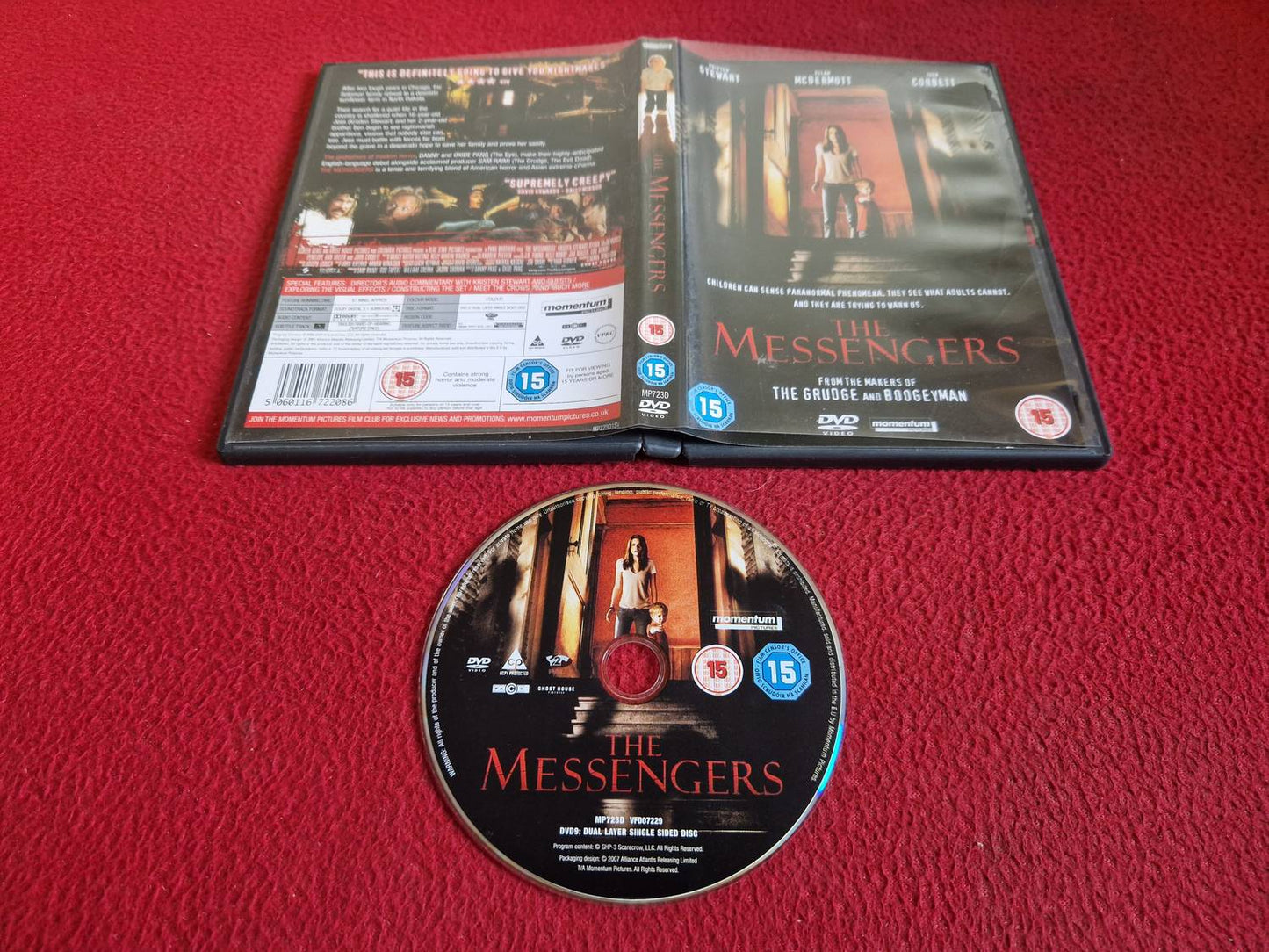 THE MESSENGERS DVD