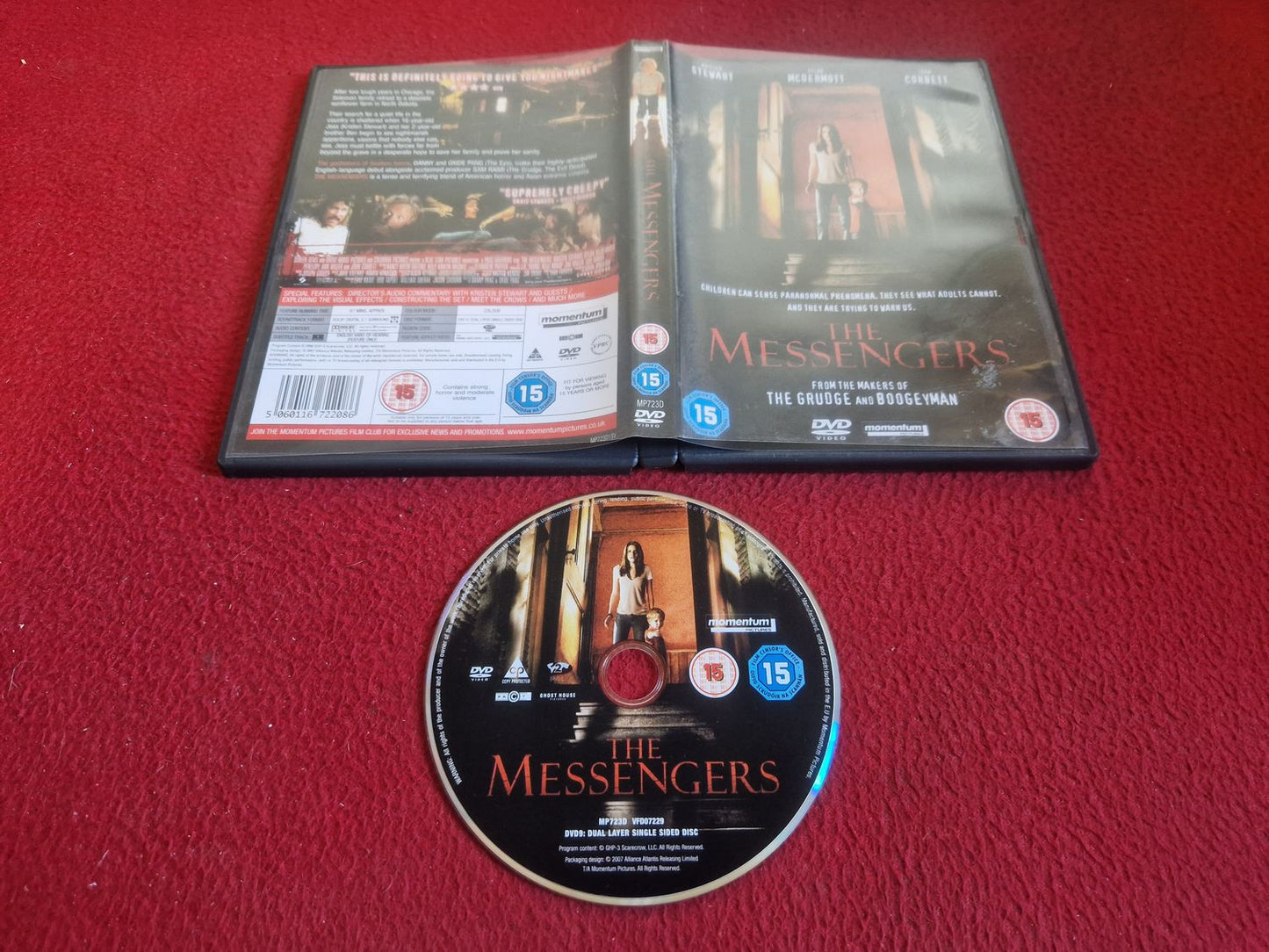THE MESSENGERS DVD