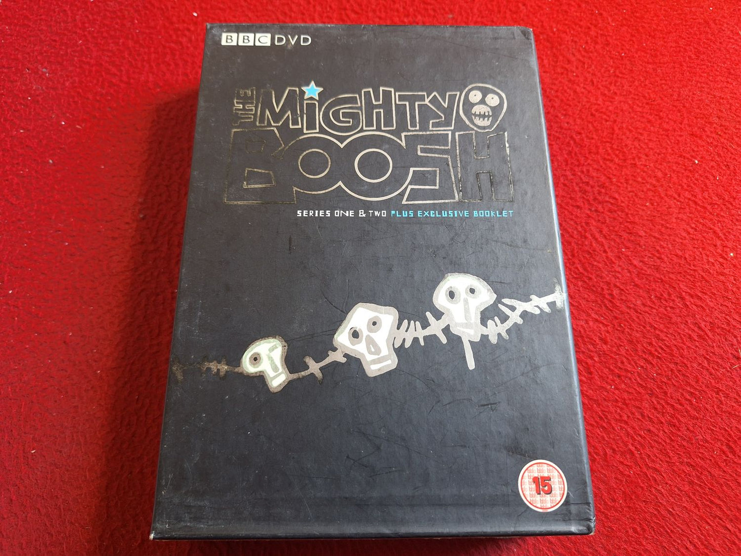 THE MIGHTY BOOSH SERIES 1 & 2 [ BOOKLET SAKNAS ] DVD