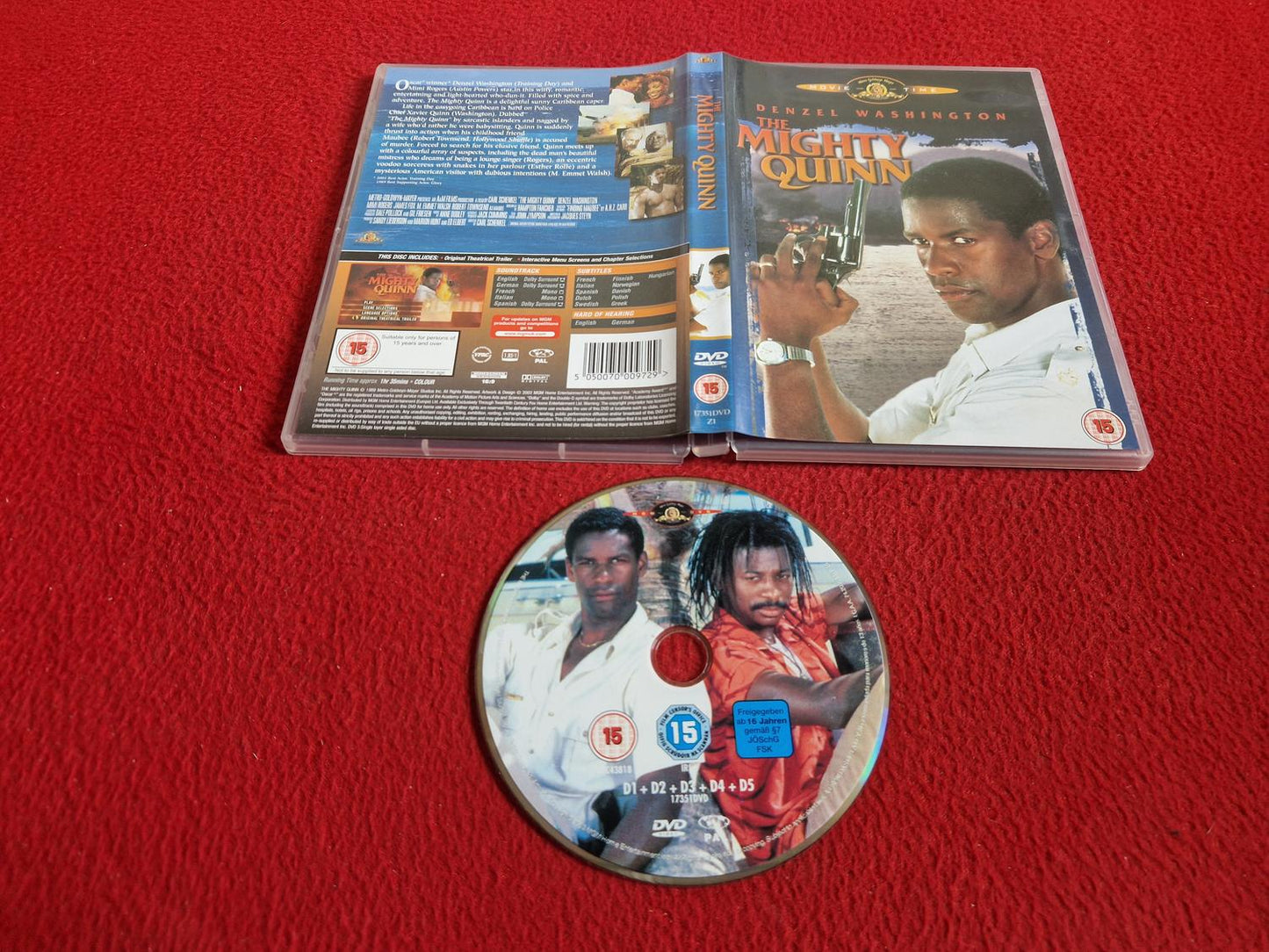 THE MIGHTY QUINN [ SVENSK TEXT ] DVD