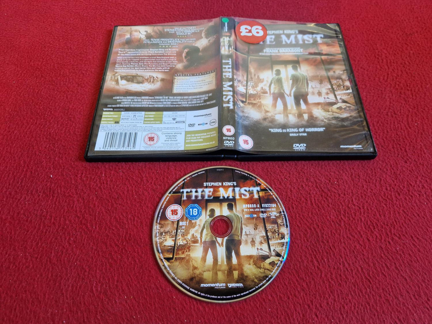 THE MIST [ STEPHEN KING ] DVD