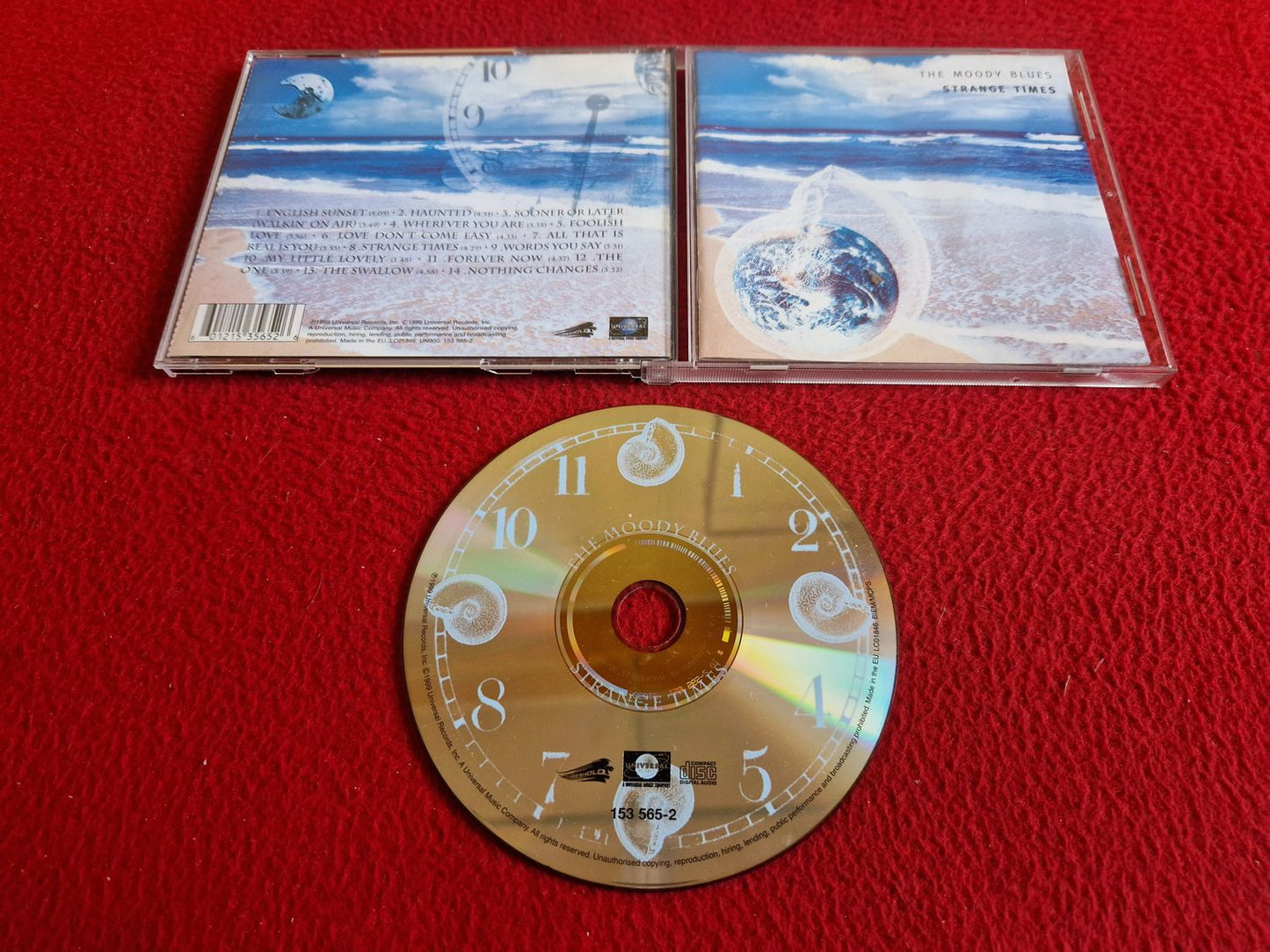 THE MOODY BLUES STRANGE TIMES CD