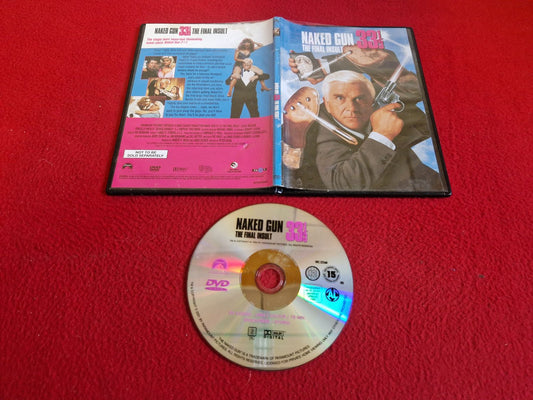 THE NAKED GUN 33⅓: THE FINAL INSULT DVD