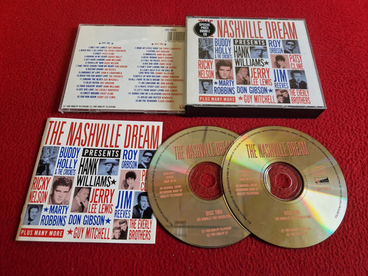 THE NASHVILLE DREAM - BUDDY HOLLY & THE CRICKETS / JERRY LEE LEWIS mfl CD BOX
