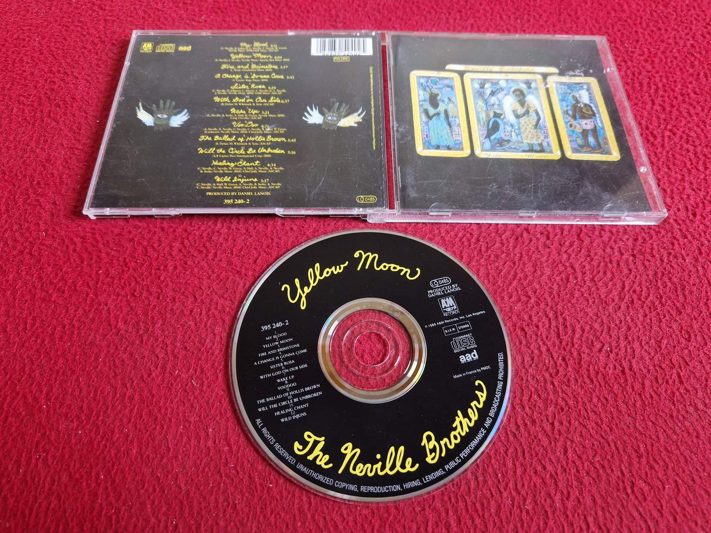 THE NEVILLE BROTHERS YELLOW MOON CD