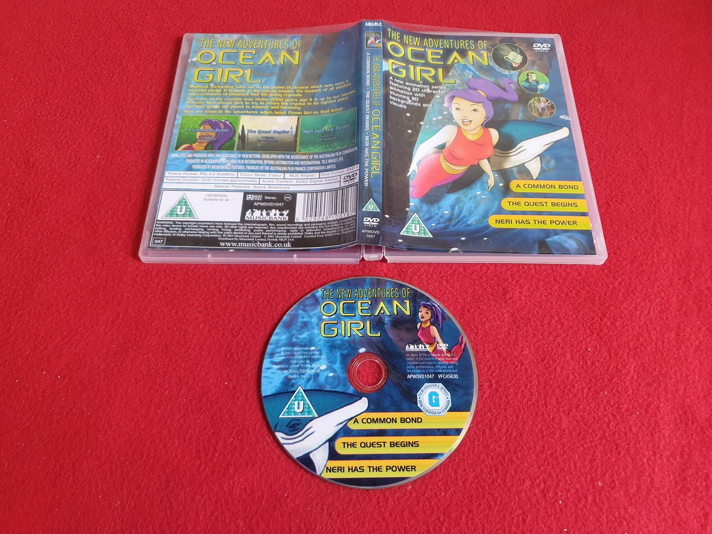 THE NEW ADVENTURES OF OCEAN GIRL - A COMMON BOND mfl till DVD