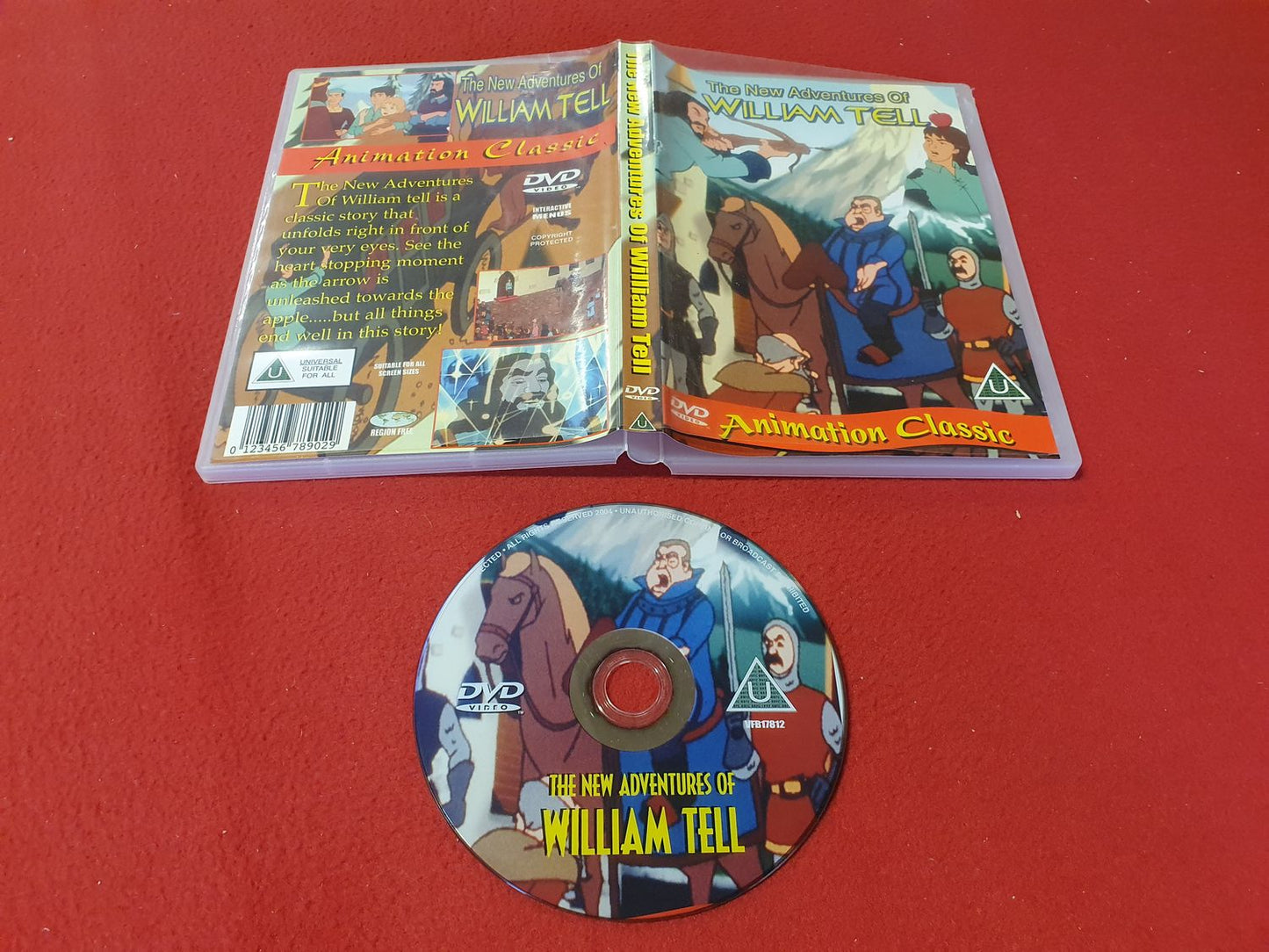 THE NEW ADVENTURES OF WILLIAM TELL till DVD