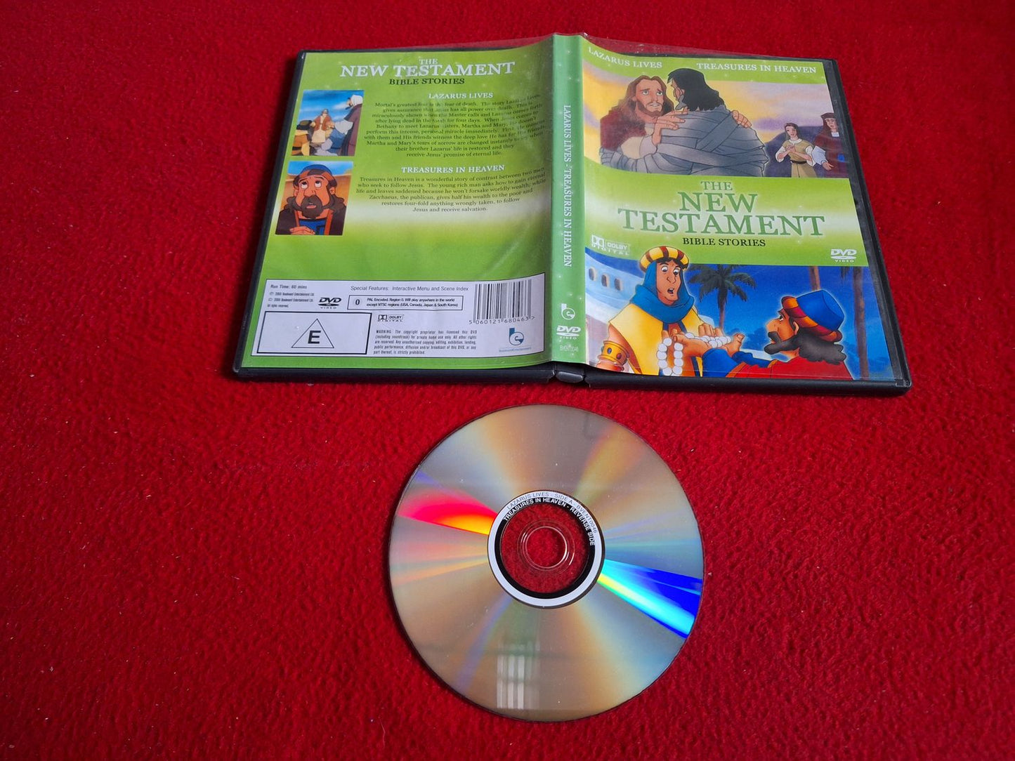 THE NEW TESTAMENT BIBLE STORIES DVD