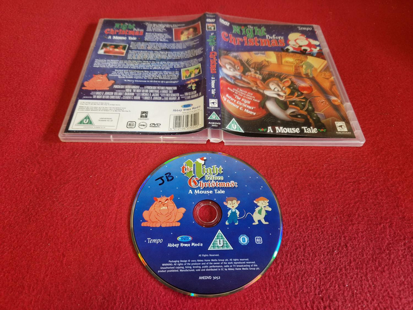 THE NIGHT BEFORE CHRISTMAS A MOUSE TALE till DVD