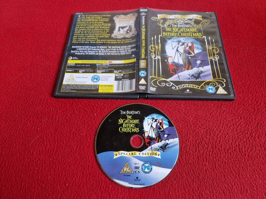 THE NIGHTMARE BEFORE CHRISTMAS DVD