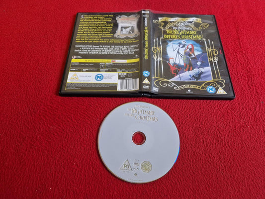 THE NIGHTMARE BEFORE CHRISTMAS SPECIAL EDITION DVD