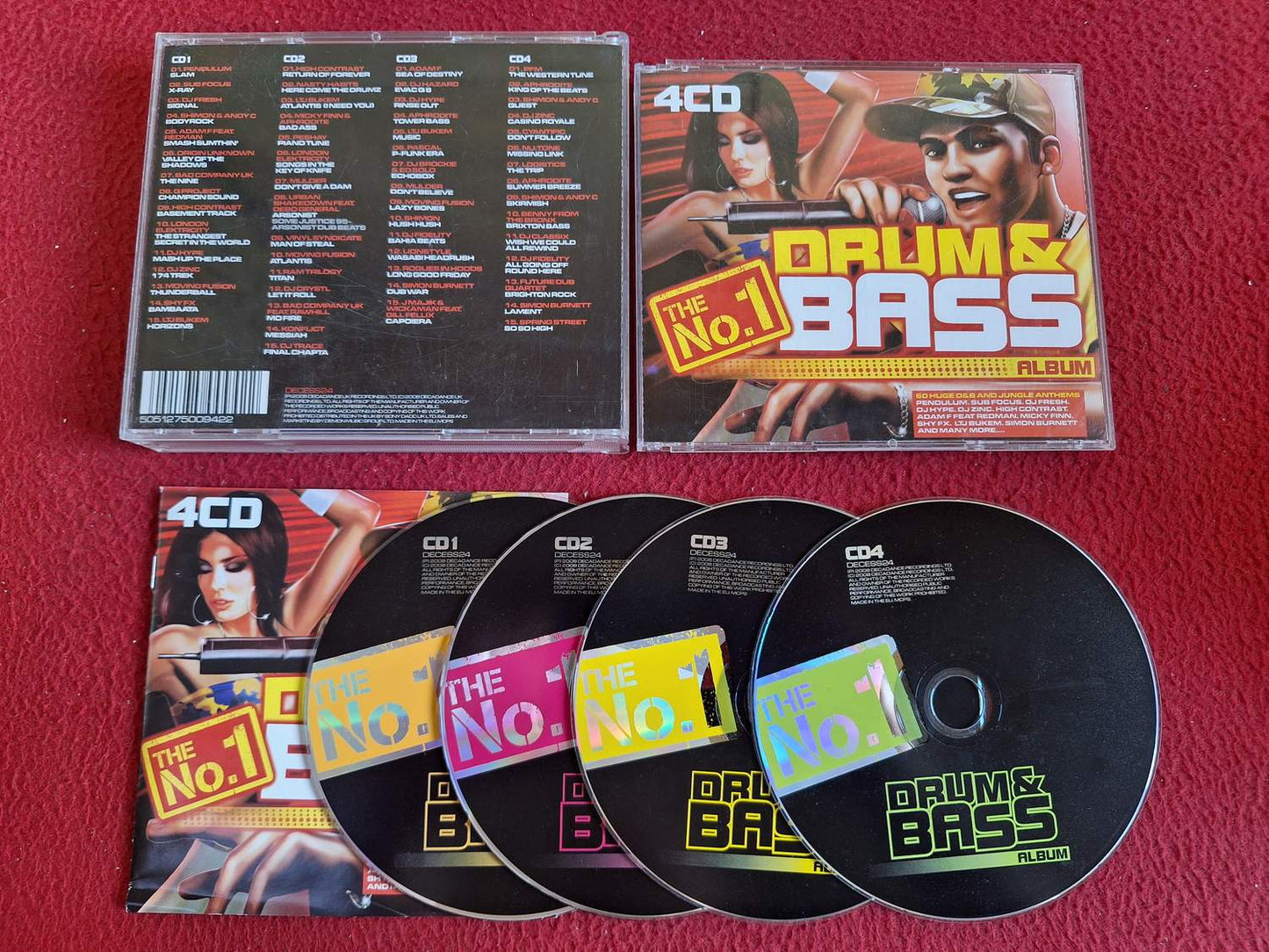 THE NO 1 DRUM & BASS ALBUM CD BOX