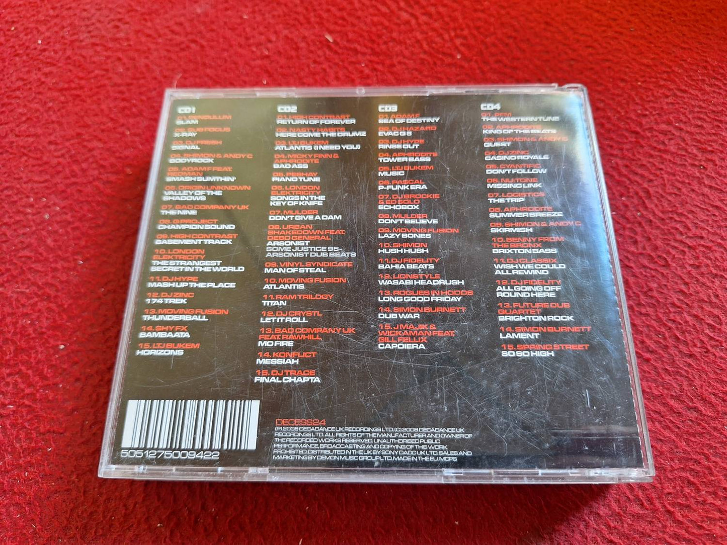 THE NO 1 DRUM & BASS ALBUM CD BOX
