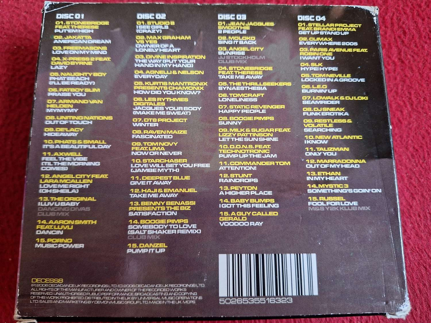 THE NO.1 EUPHORIC DANCE ALBUM CD BOX