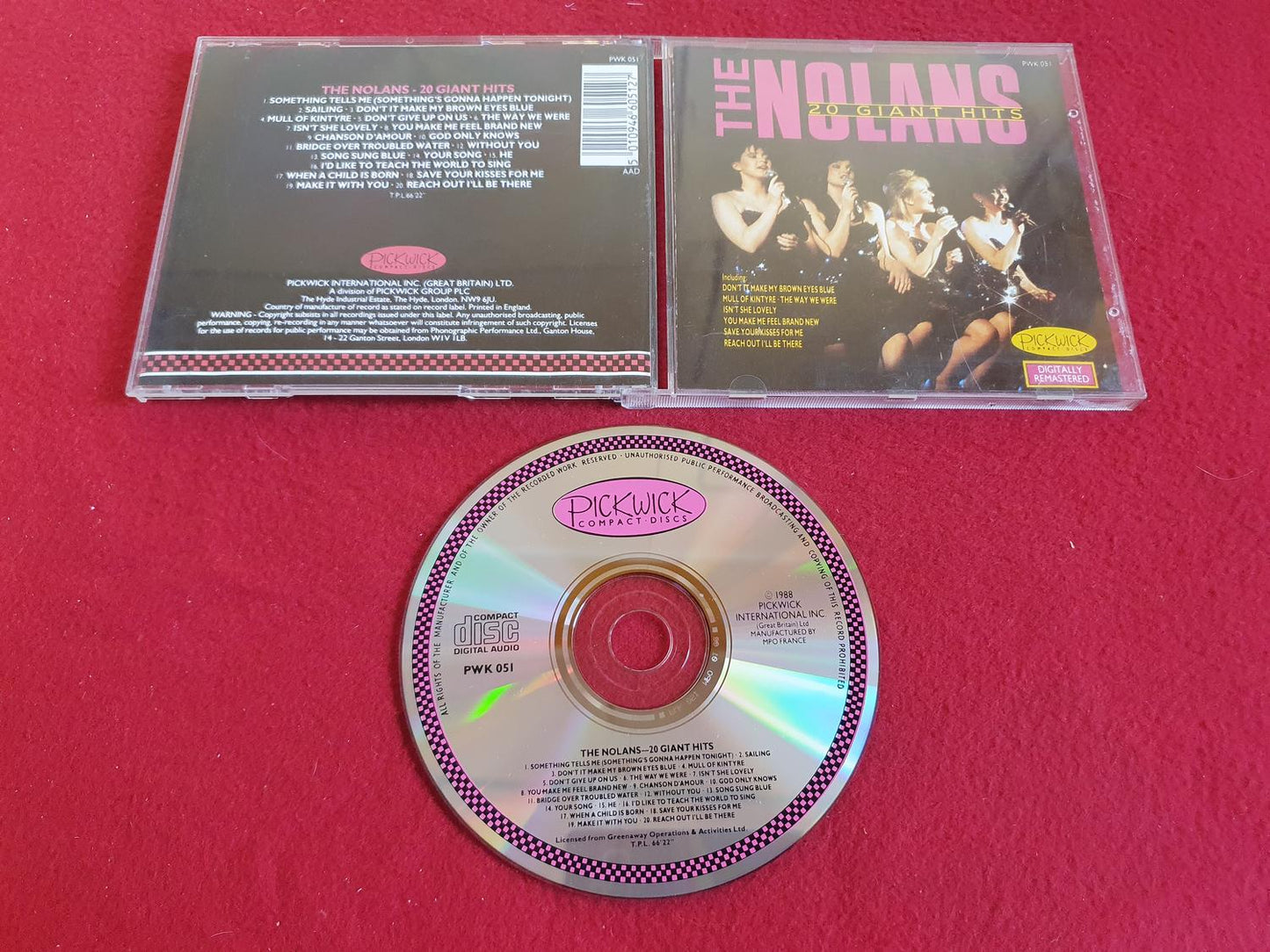 THE NOLANS 20 GIANT HITS till CD