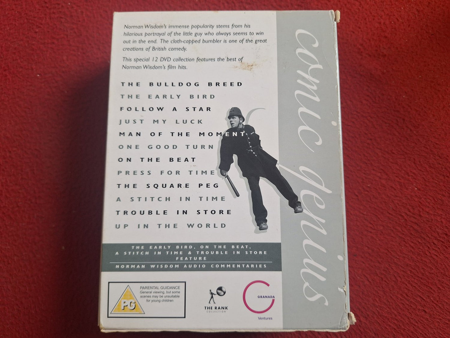THE NORMAN WISDOM COLLECTION BOX DVD