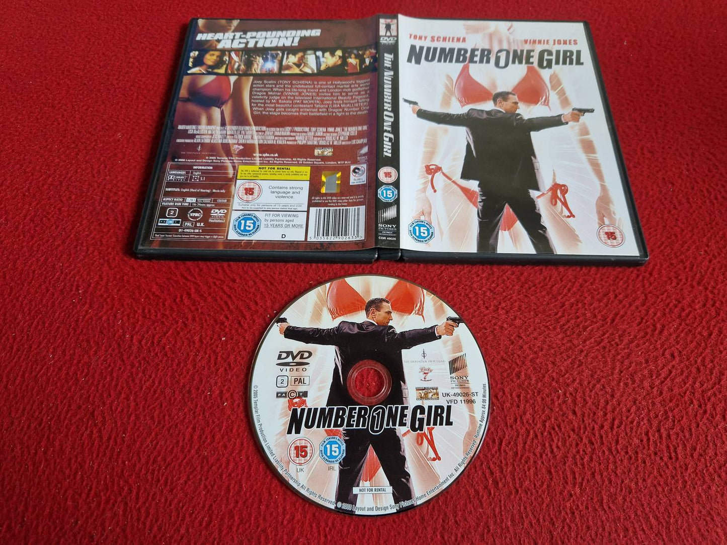 THE NUMBER ONE GIRL DVD