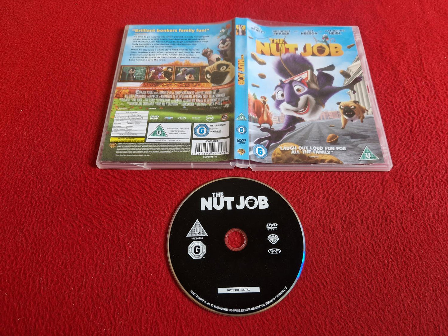 THE NUT JOB DVD