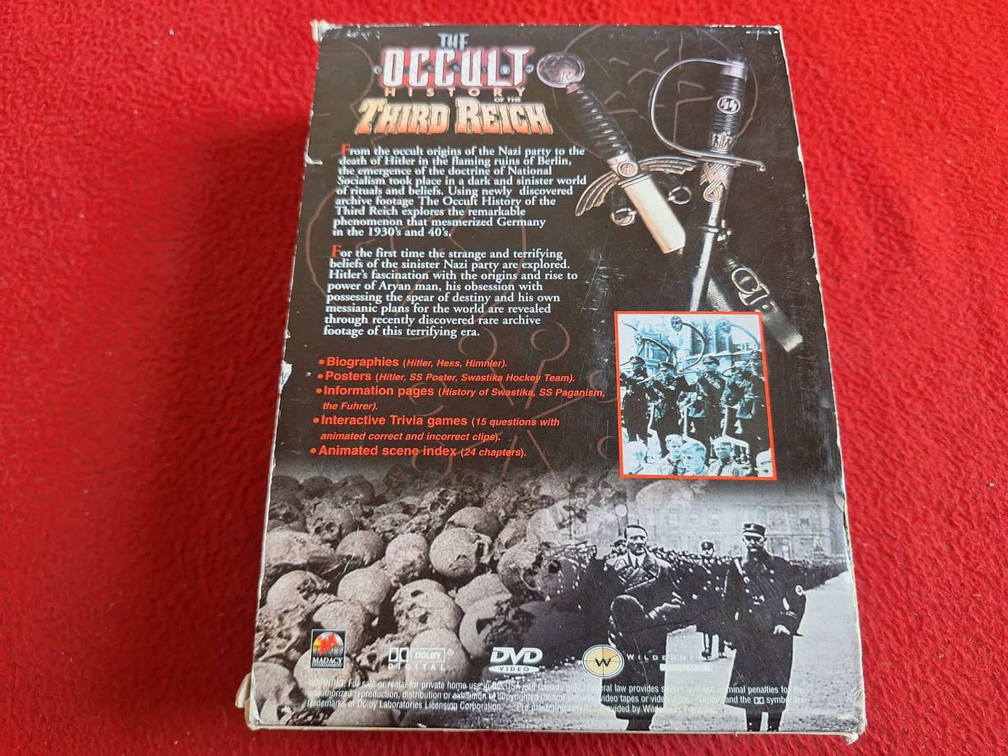 THE OCCULT HISTORY OF THE THIRD REICH [ REGION 1 / NTSC ] BOX DVD