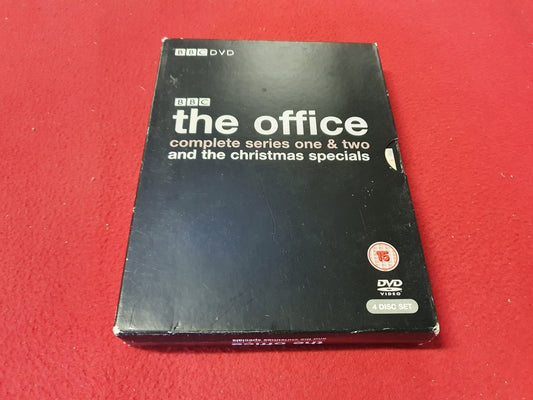 THE OFFICE SERIES 1 & 2 AND THE CHRISTMAS SPECIALS BOX till DVD