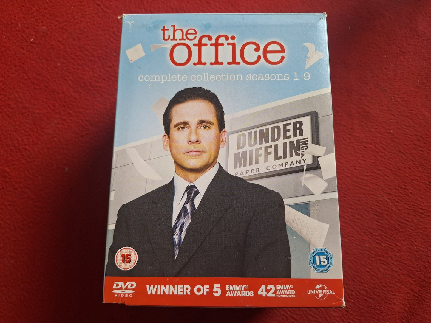 THE OFFICE THE COMPLETE SEASONS 1 - 9 (HELA SERIEN) BOX DVD