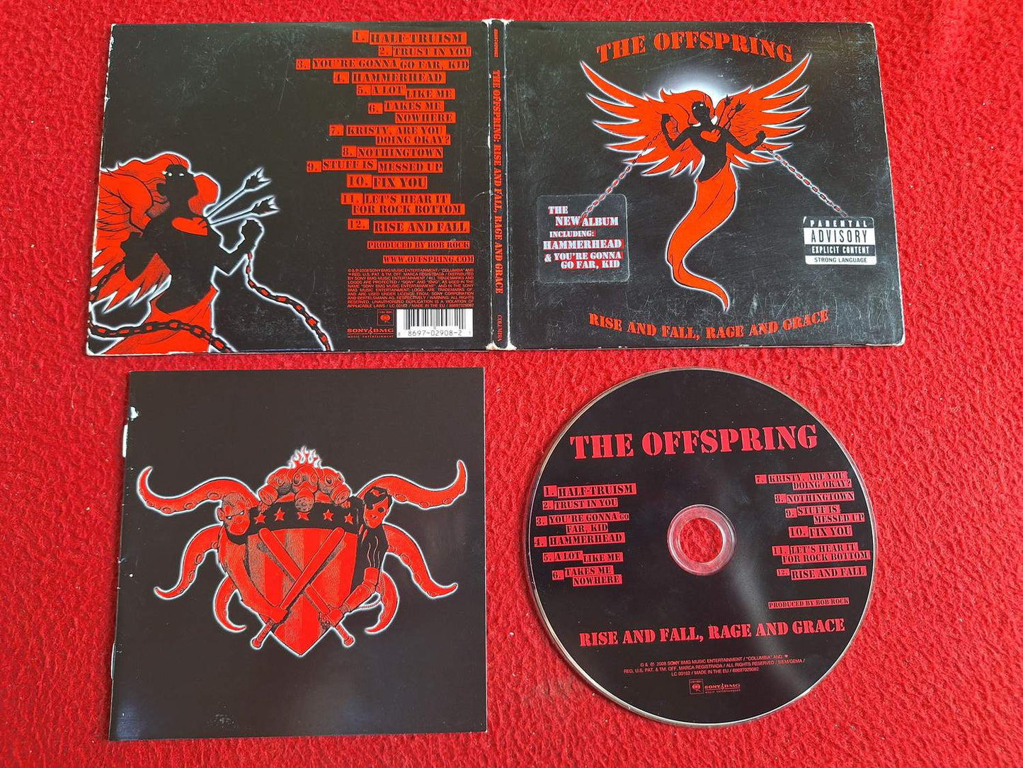 THE OFFSPRING RISE AND FALL RAGE AND GRACE CD