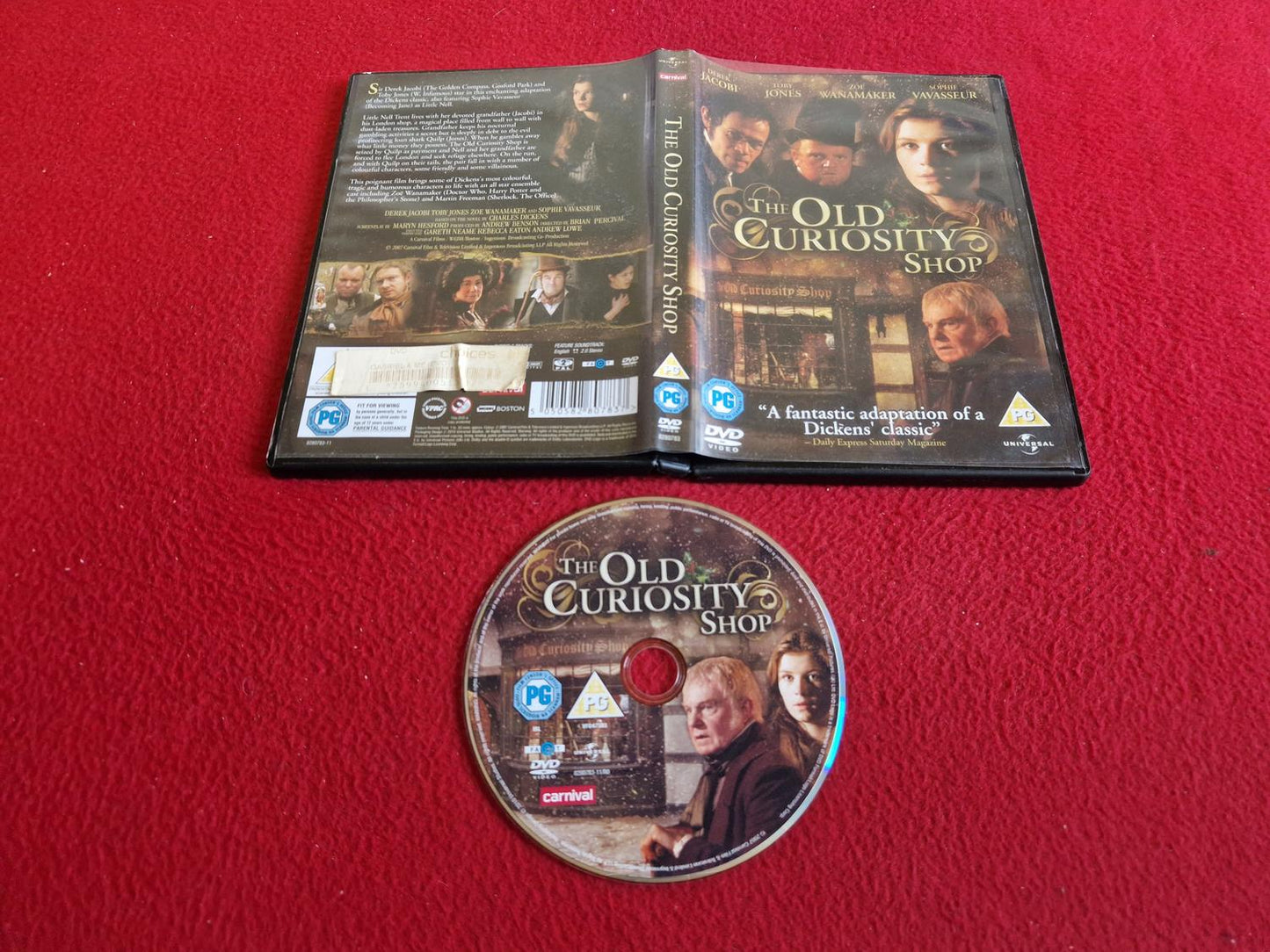 THE OLD CURIOSITY SHOP DVD
