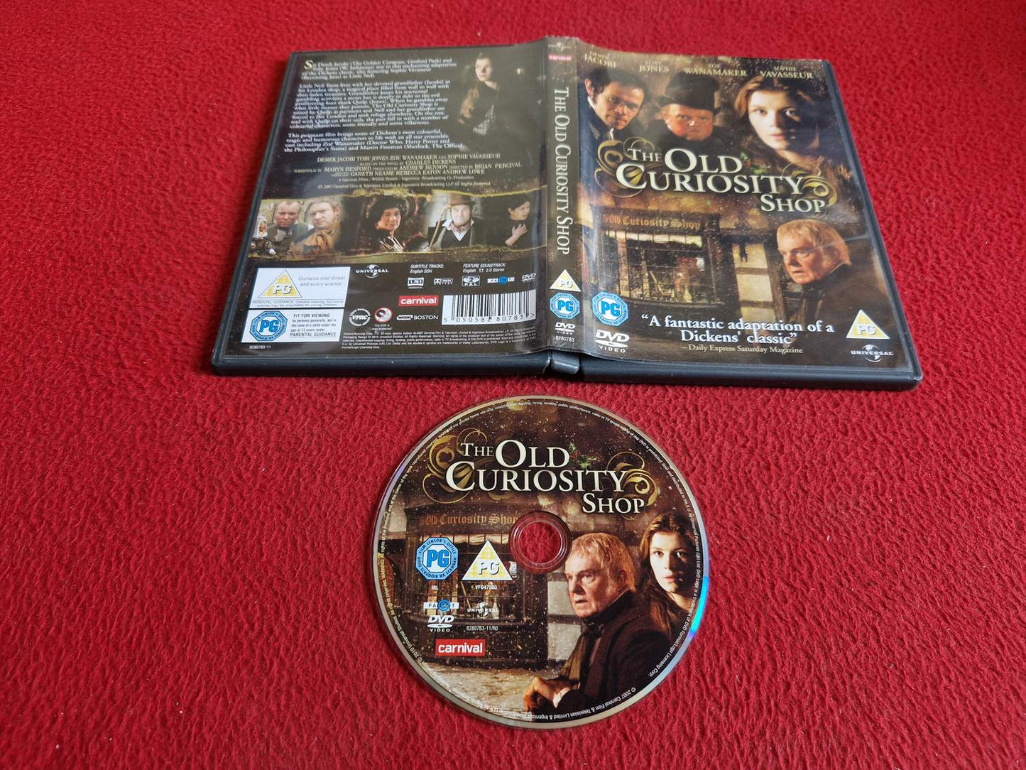 THE OLD CURIOSITY SHOP DVD