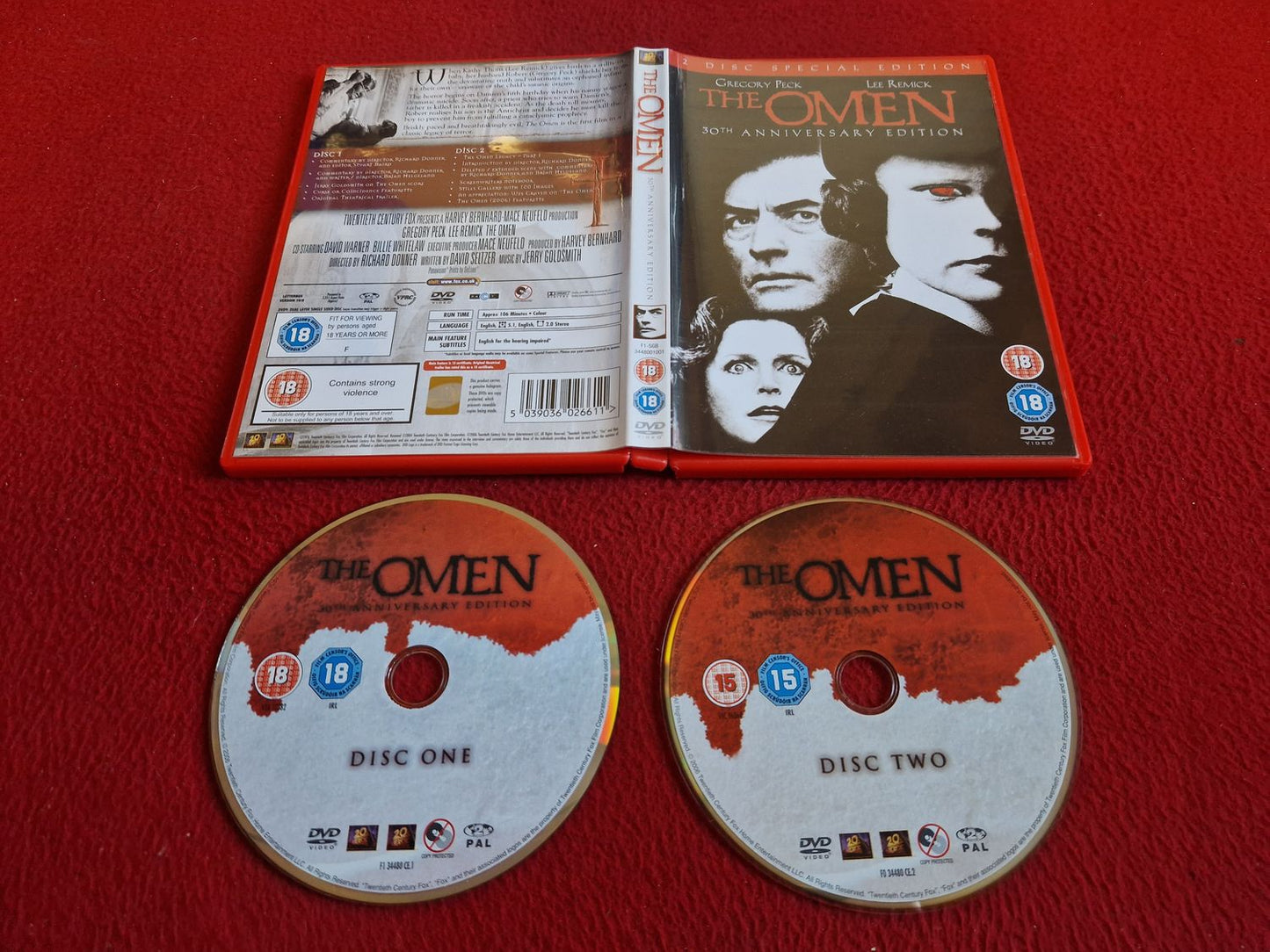 THE OMEN DVD