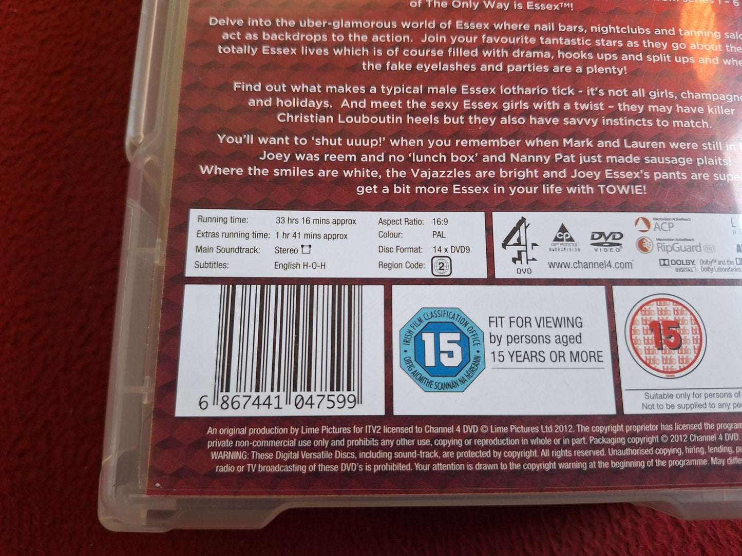 THE ONLY WAY IS ESSEX SERIES 1 - 6 BOX DVD