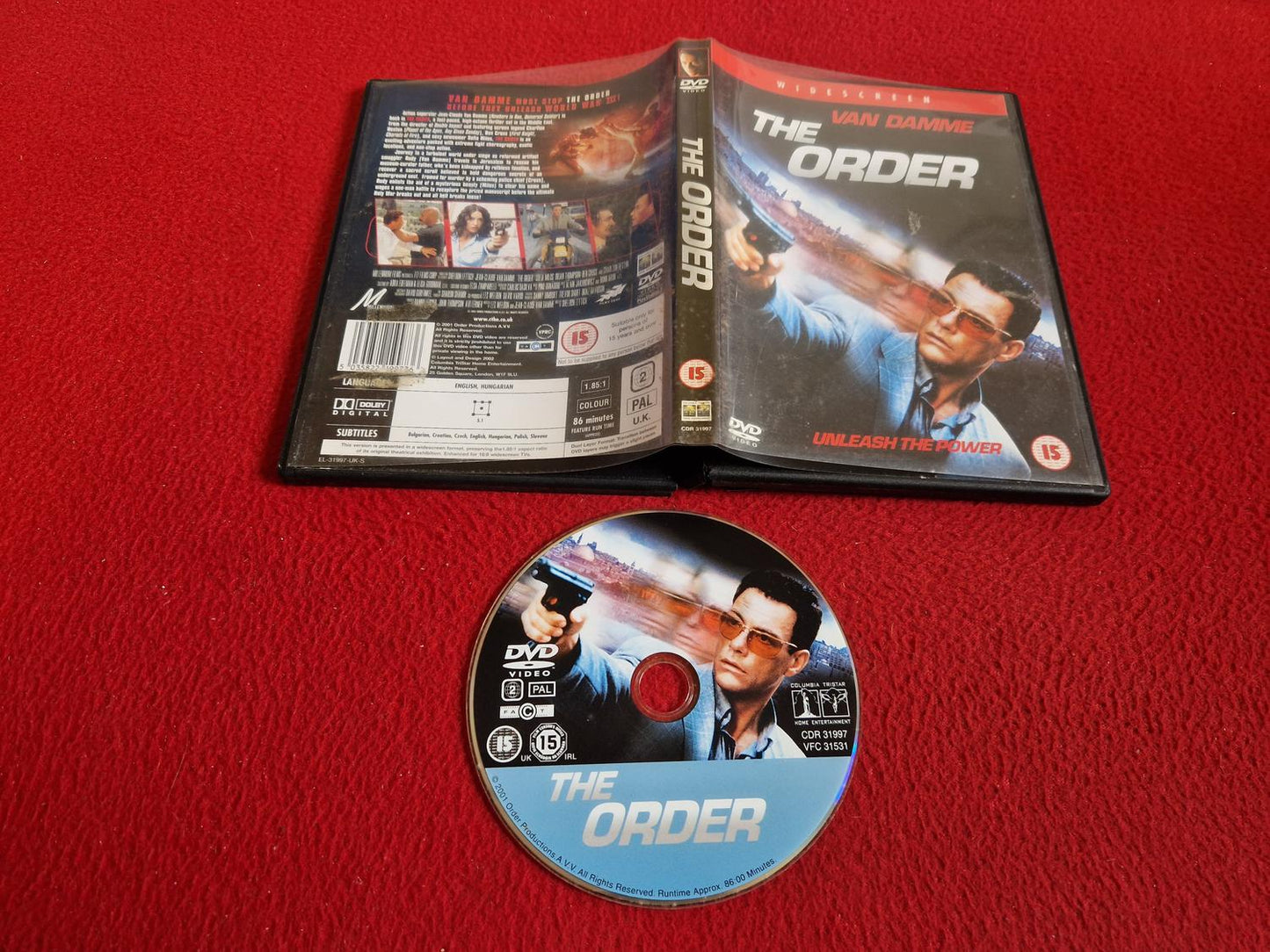 THE ORDER [ VAN DAMME ] DVD