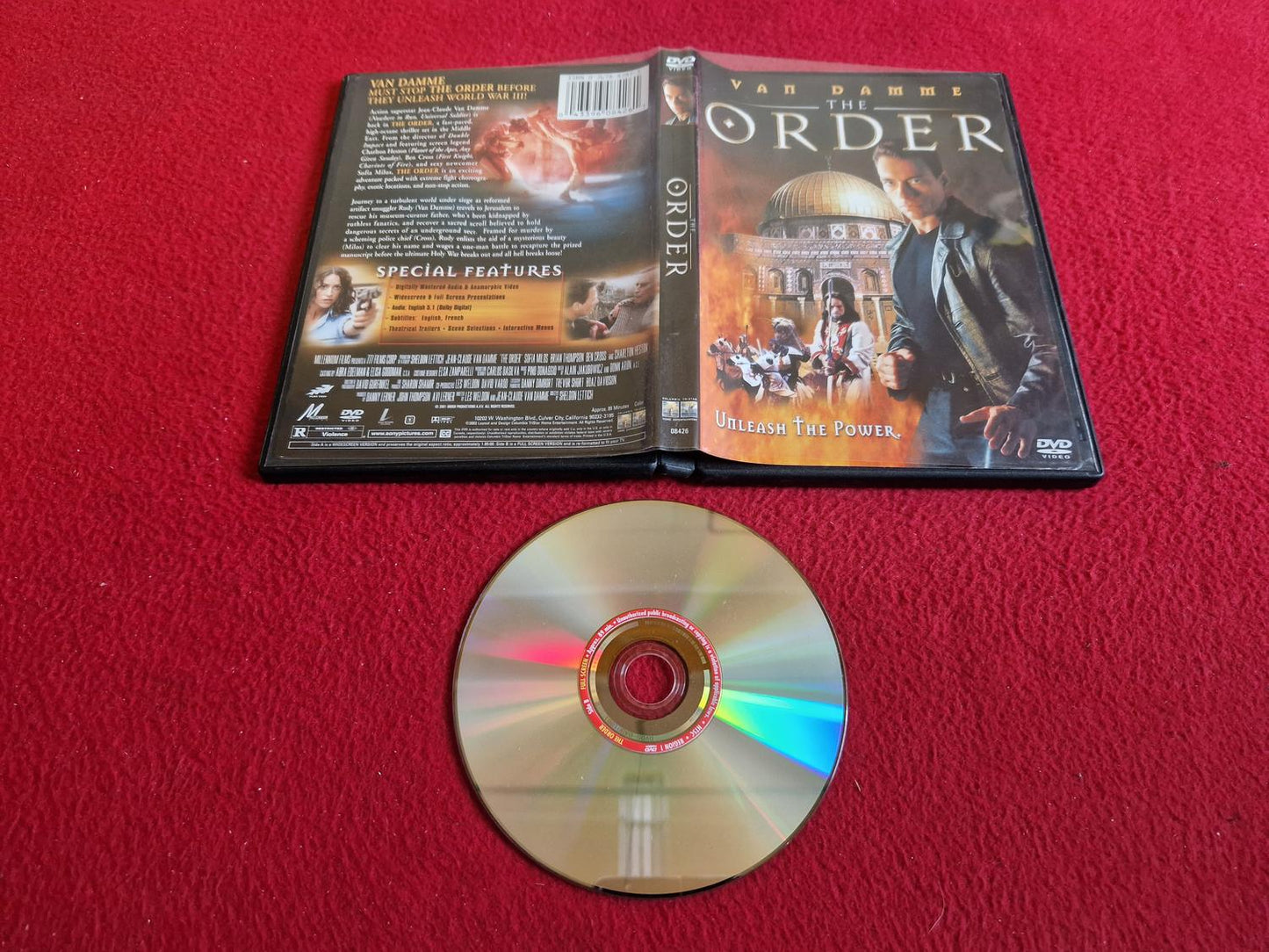 THE ORDER [ VAN DAMME ] DVD