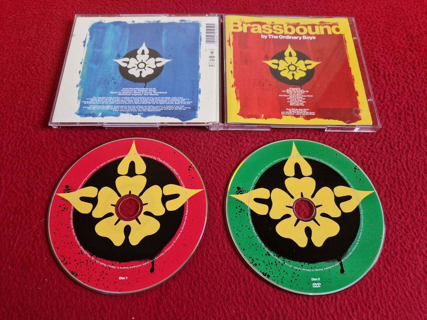 THE ORDINARY BOYS BRASSBOUND CD