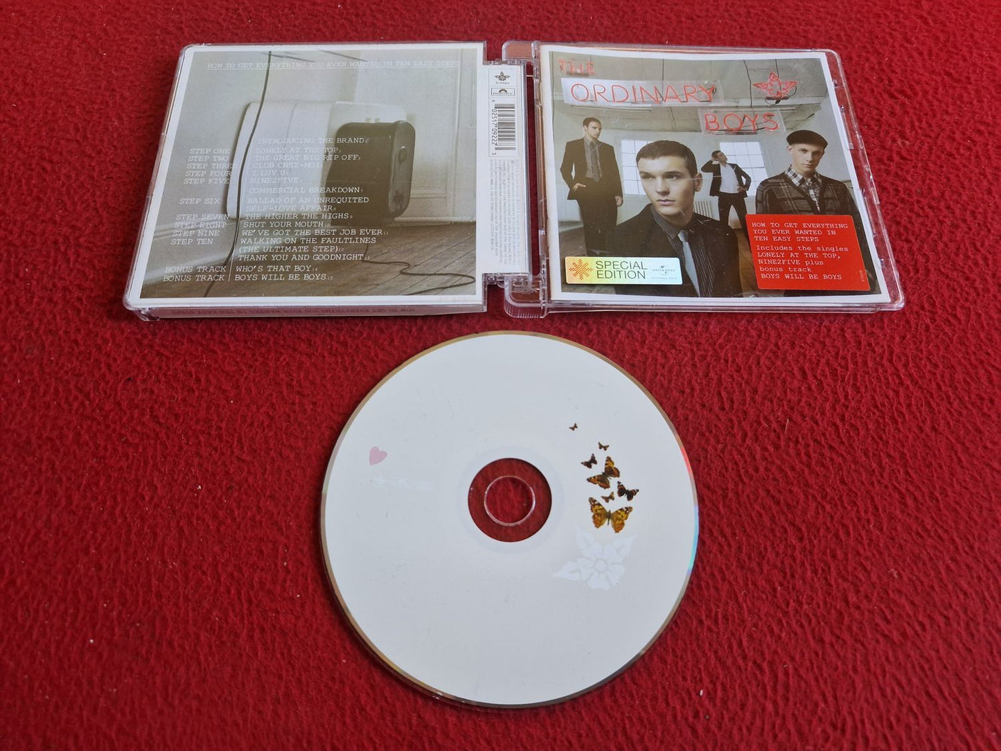 THE ORDINARY BOYS HOW TO GET EVERYTHING YOU EVER WANTED IN TEN EASY STEPS CD
