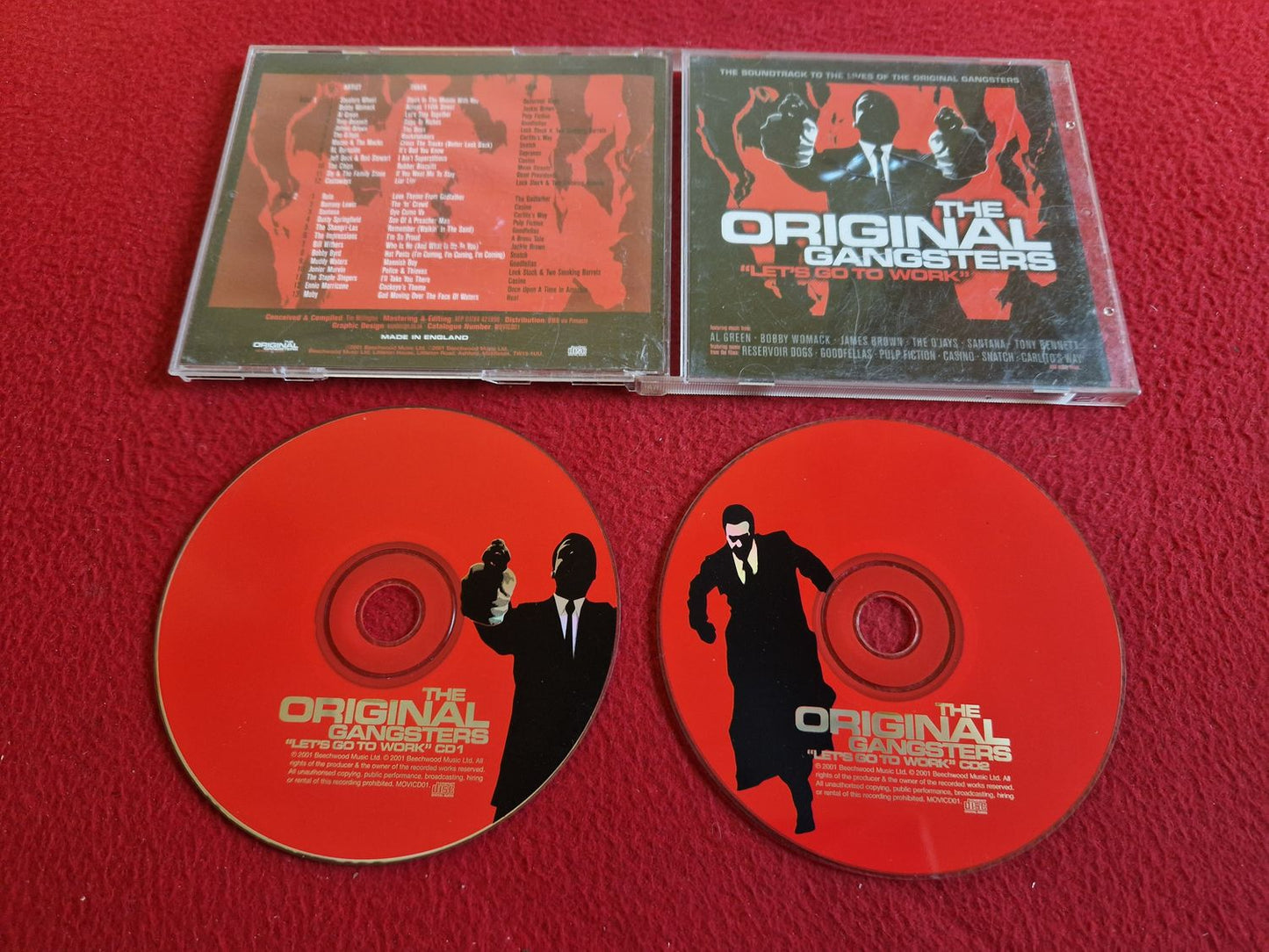 THE ORIGINAL GANGSTERS LET'S GO TO WORK CD