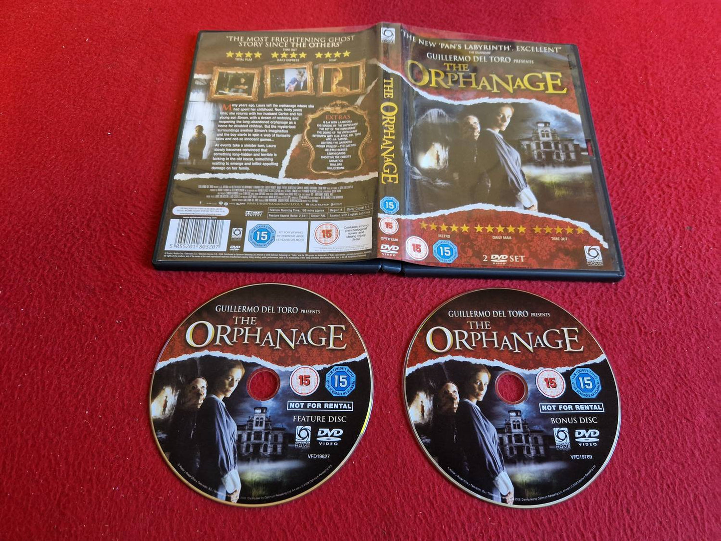 THE ORPHANAGE [ SPANSKT TAL ENGELSK TEXT ] DVD